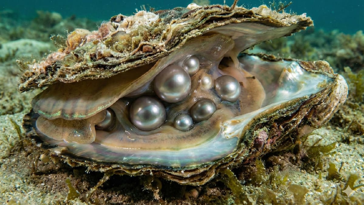 Como as ostras produzem as pérolas?