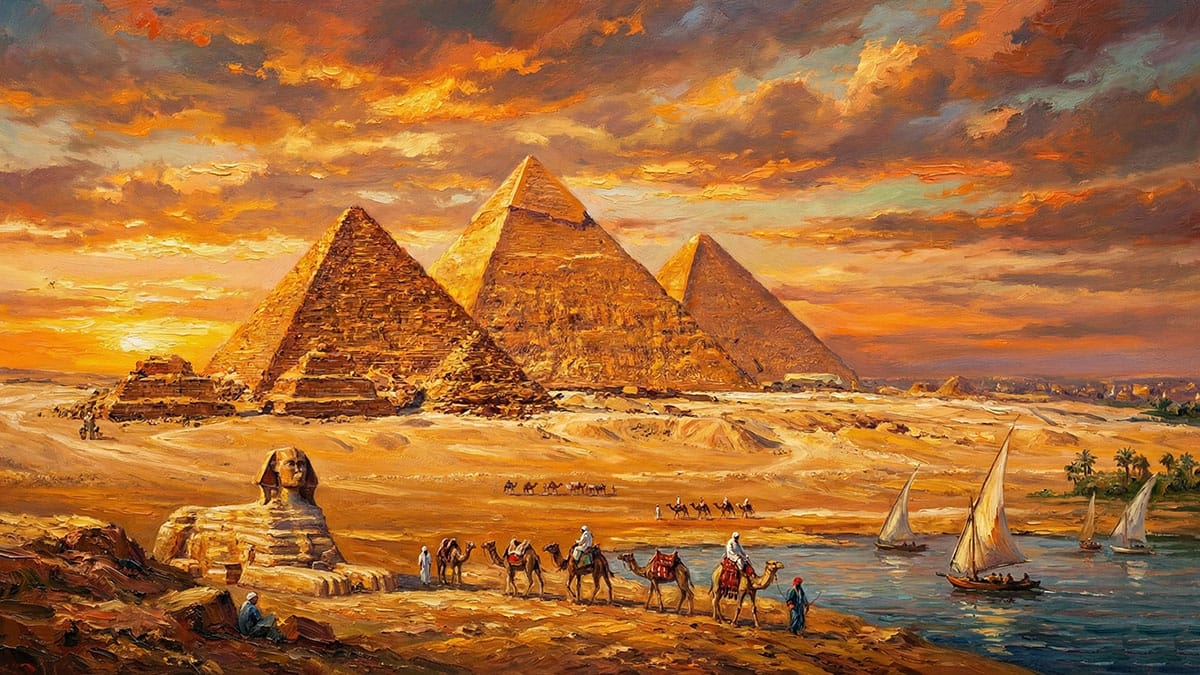 Quem realmente construiu as pirâmides do Egito?